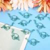 12 Pcs Clip Dinosaur Shaped Color Coated MultiFunction Thickened Paper Clip 3x3cm
