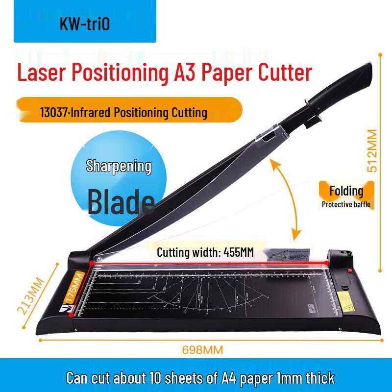 KW-triO A3 Laser Guide Paper Trimmer