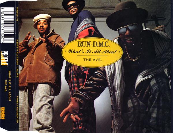 CD RUN-DMC - What's It All About / The Ave. PROFCD315 Profile Records 1990 UK Rap & Hip-Hop/R&B Used