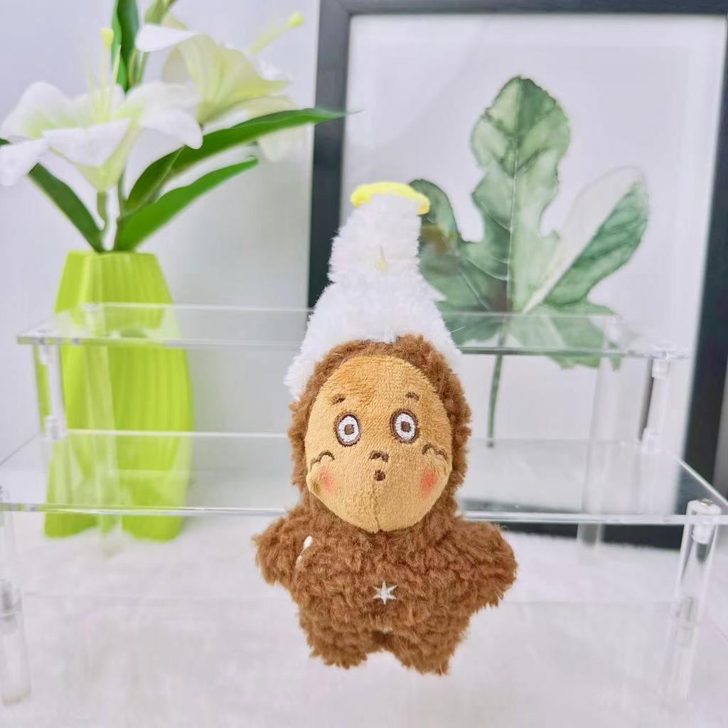 Cute Star Plush Toy Cartoon Bag Pendant Keychain