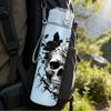1PC Dark Rose Skull Art 750ml Color Plastic Sports Water Bottle Leakproof Flip Straw Lid Suitable for Sports Office Home Use