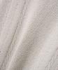 MILLO WOMEN Boucle Fringe Long Sleeve Knit [Ecru]