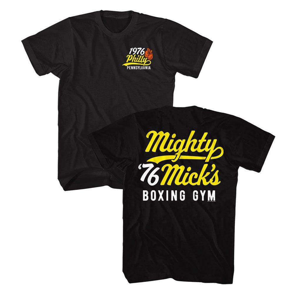 Rocky Mighty Micks Gym Front And Back Movie Shirt L