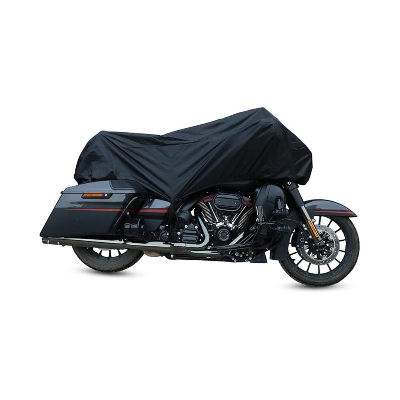 Universal Motorcycle Half Coverage Shelter All Weather Protection Waterproof Dustproof Oxford Fabric Design M