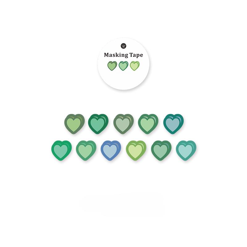 1Pc Love Poem Series Decoração Especial-Formado Washi Fita Adesiva Criativa Scrapbooking Papelaria Material Escolar
