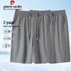 Pierre Cardin Men's Ice Silk Quick-Dry Athletic Shorts
