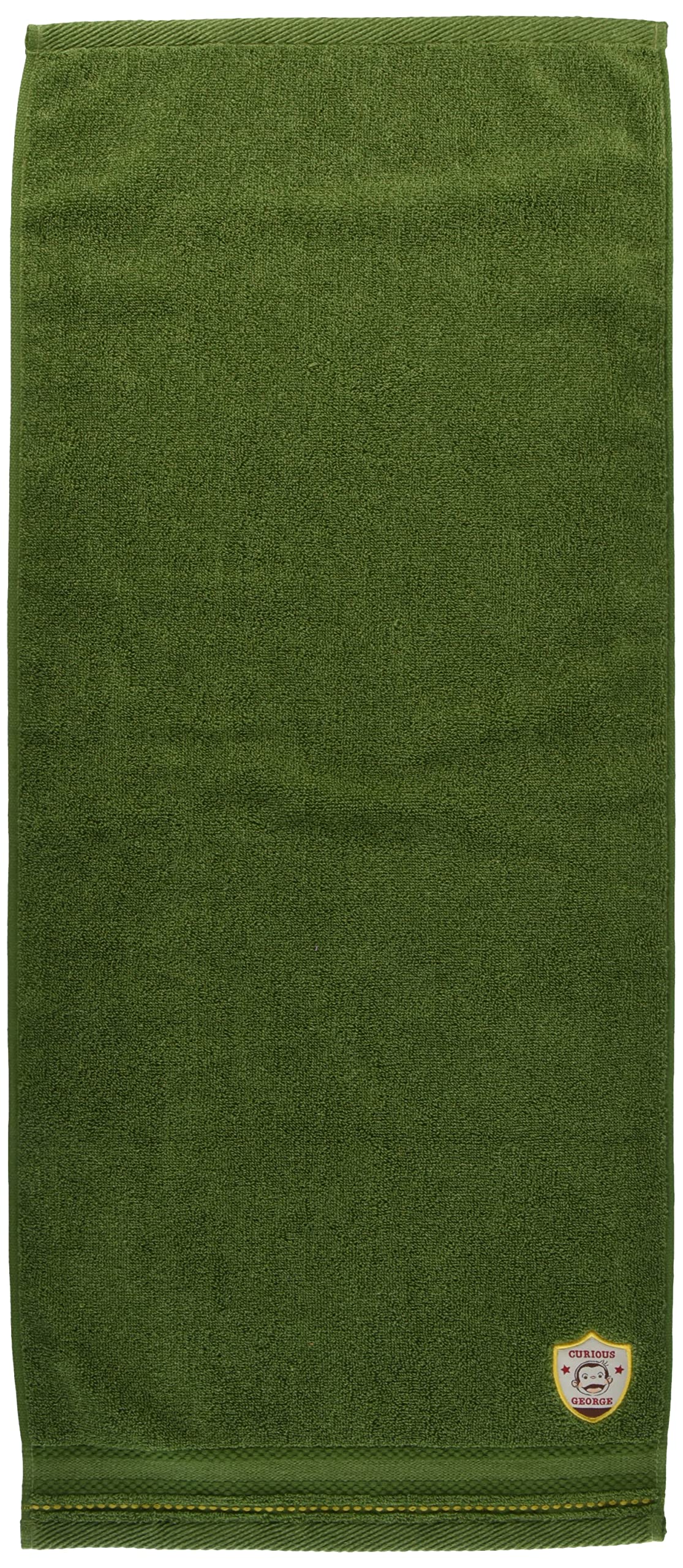 Marushin Curious George Green George Face Towel 4765015700 34 x 80cm Approx. зелёный
