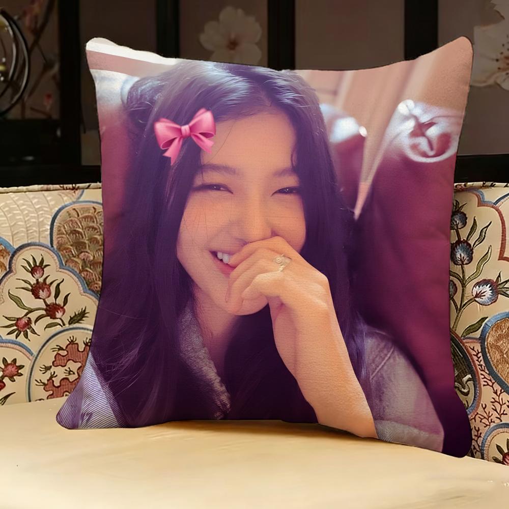 Kim Y-yoo-jung Actor Pillow Case Pillowcase, Double-sided Printed, Sofa Cushion, Bedroom Headboard Pillow