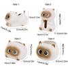 Modern Cat Tissue Box Ceramic Napkin Dispenser Storage Tube Towel Organizer  Living Room