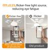 Rotatable 3in1 Ceiling Fan with Remote Control Lighting Lamp E27 E14 B22 GU10 Converter Base Lighting Base Bedroom Living Room