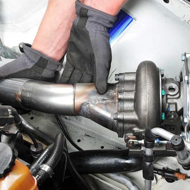 PQY - Stainless Steel Adapter for T25 T28 GT25 GT28 2.5" 63mm V-band Clamp Flange Turbo Down Pipe Adapter PQY4833