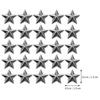 200Pcs Acrylic Star Ornaments Lightweight Easy to Use DIY Craft Charm Clothing Accessories DIY Crafts Supplies Star Shape Decor
