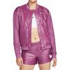 Nike Kurzmantel Damen Lila Baseballkragen Moderat DD6848-507