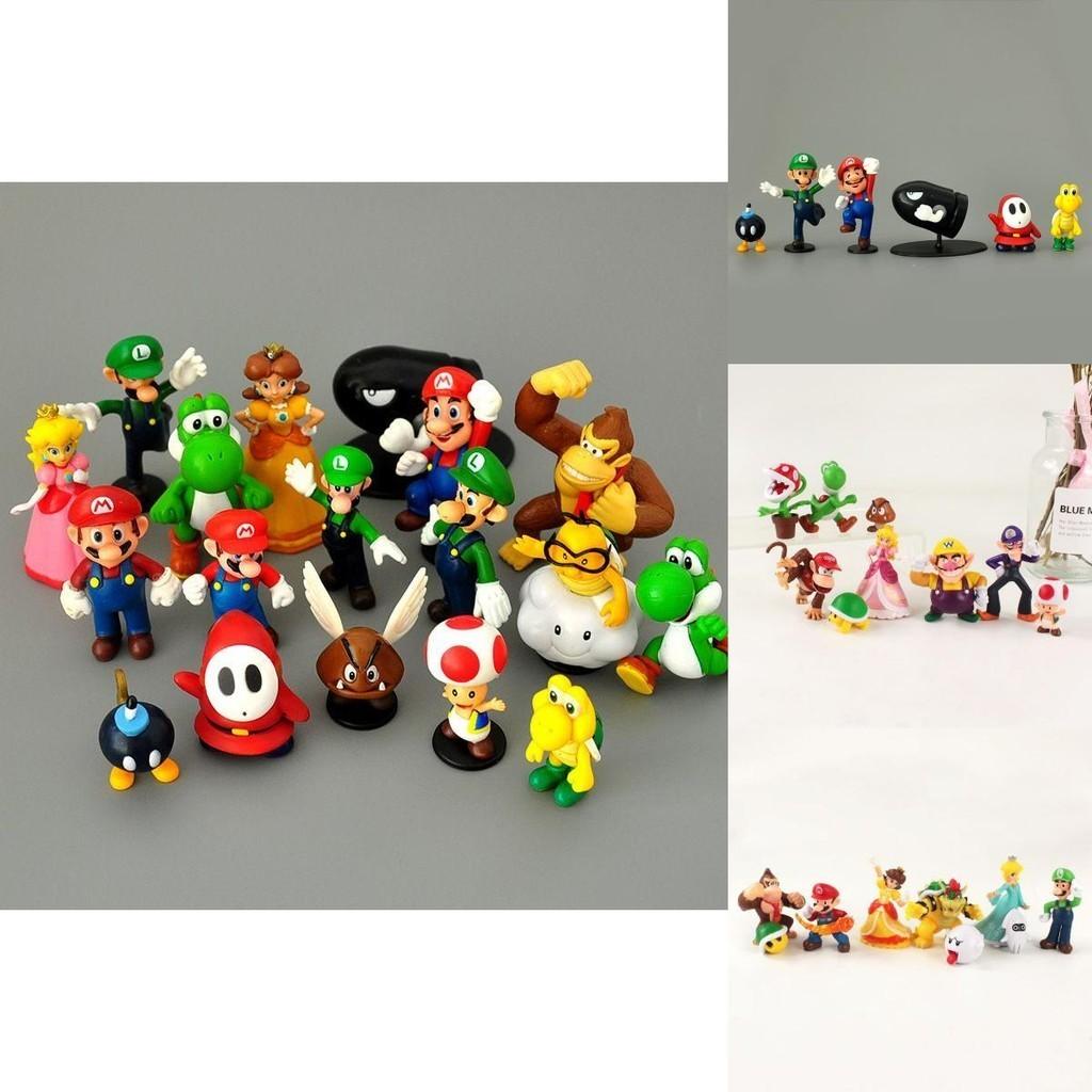 Super Cute Super Mario Action Figure Toy Set For Collection And Decoration In Your Home