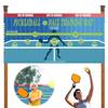 Pickleball Practice Board Pickleball Rebounder Training Aid Pickleball Dink Wall Pad for Outdoor & Indoor Court Use
