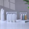 Zipper/Self Sealing Travel Organizer Transparent Printing Beautician Cosmetic Bag
