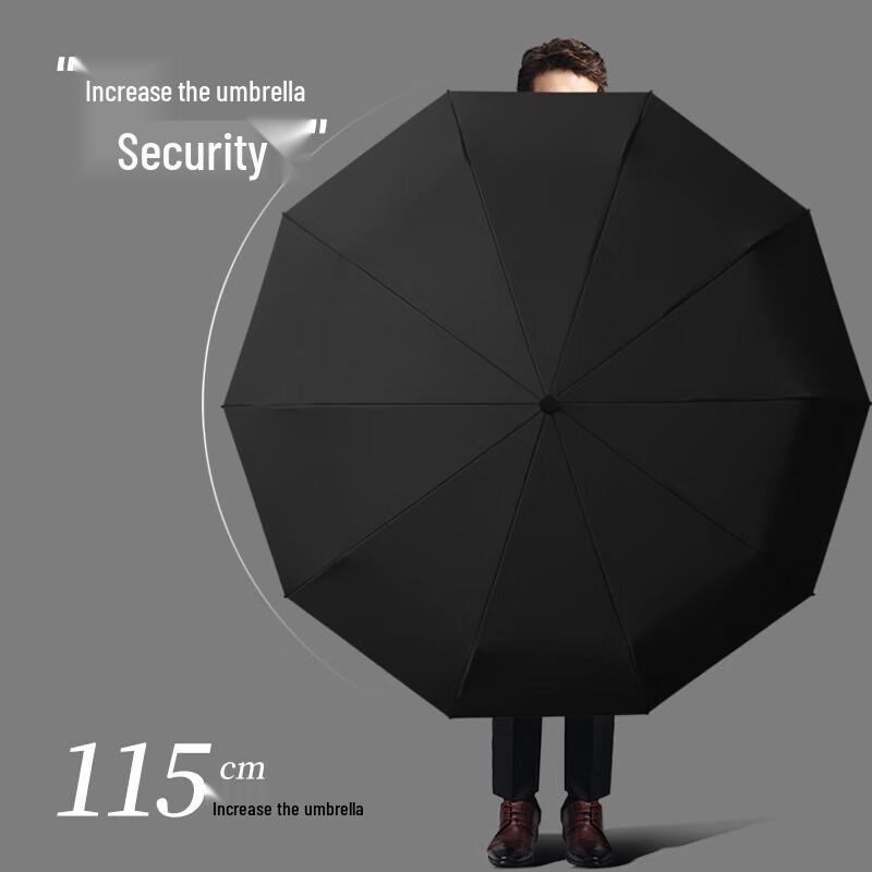 MAYDU Men's Business Tri-fold Umbrella