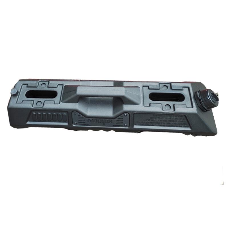 6.5L Maple Forest Iron Cavalry Side Window Gas Can - Outdoor Self-Driving Spare Fuel and Water Container