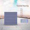 PVC Blind Road Brick Durable Tactile Paving Safety Navigation Tiles Guide Bricks For Roadway Pathway Street Sidewalk