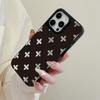 Cool Cross Flower Is Suitable for Apple 17ProMax Mobile Phone Case 15/14 All-inclusive 13/12 Anti-drop 16 High Value.