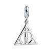 Sterling Silver Deathly Hallows Slider Charm