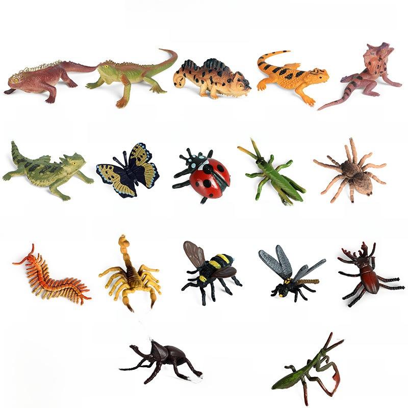 Farm Pasture Simulation Plastic Doll Model Ornament Farmer Worker Animal Woman