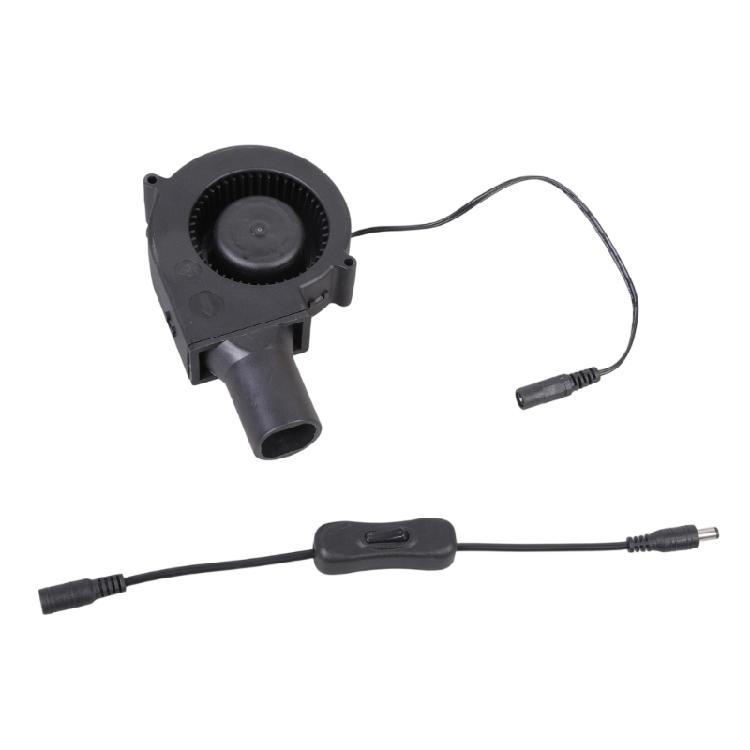 BBQ Air Blower Fan 12V 5000RPM 97x33mm Centrifugal Fan with Switching for Camping Outdoor Quick Charcoal Starter Picnics