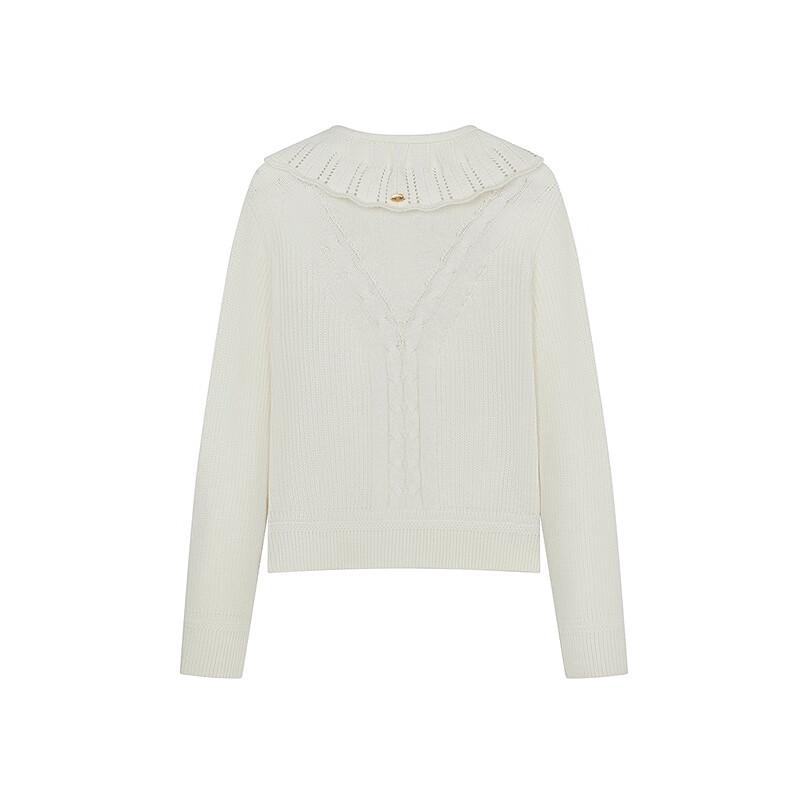 Teenie Weenie Women's Detachable Collar Knit Cardigan