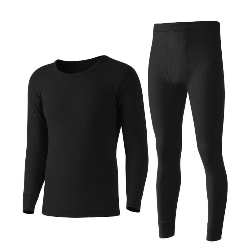 LEEME.ME Men's Pure Cotton Thermal Underwear Set