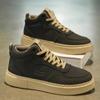Men's High Top Causal Shoes Lace-up Comfor Men Sneakers Designer Non-Slip Ankle Boots Platform Men Walking Shoes Tenis Masculino