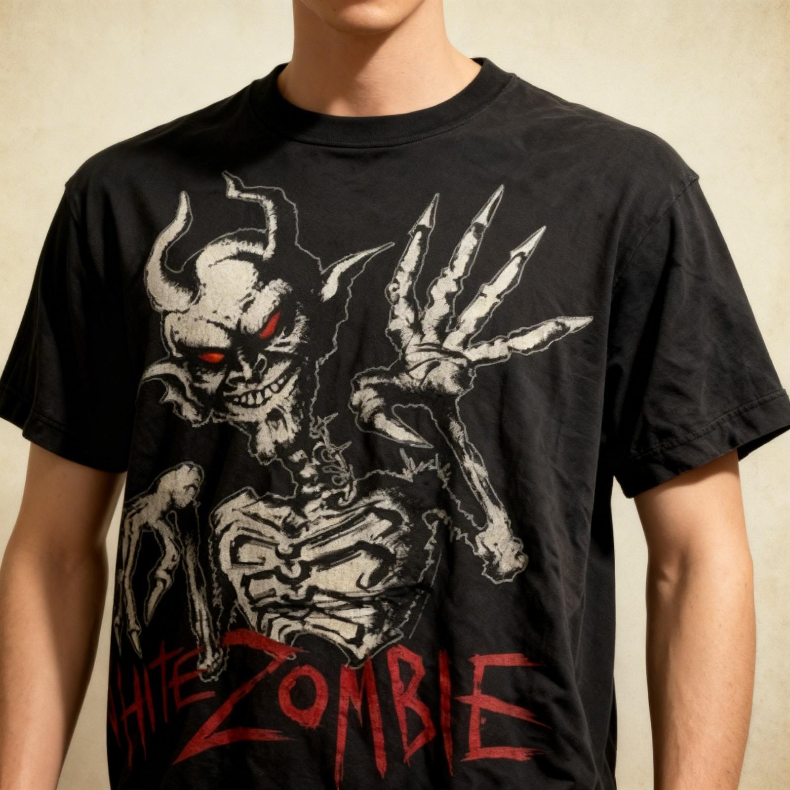 Vintage White Zombie Band Concert T-Shirt Unisex T-Shirt M