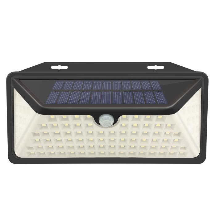 Lanterne Murale Solaire Etanche à Eclairage LED et Détection de Mouvement RR-3M102 - RR-3M102