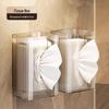 Shixun Transparent Wall-Mounted Tissue Dispenser (2-Pack)