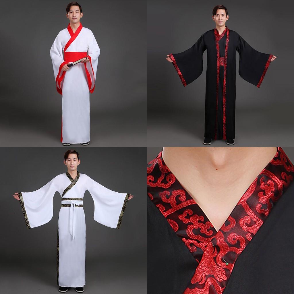 Exquisite Ancient Chinese Traditional Hanfu Costume For Men With Perfect Stitches