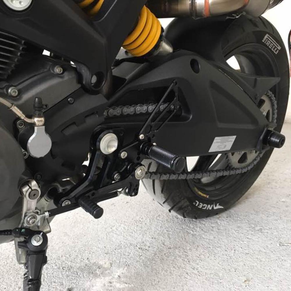 Adjustable Motorcycle Foot Peg Pedal Footrest Rearsets Gear Shift For Ducati Monster S2R S4R S4RS 2003-2008 2007 2006 2005 2004