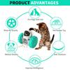 Interactive Food Toy for Dog and Cats, Pet Food Dispensor Tumbler Dog Treat Toy, Dog Slow Feeder Treat Dispensing Puzzle Toys Robot Shape