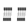 A84E-Candle Holders, Advent Wreath, Candle Sticks, Advent Wreath, Candle Holder, Taper Candles With Skewer, 16Pcs Black