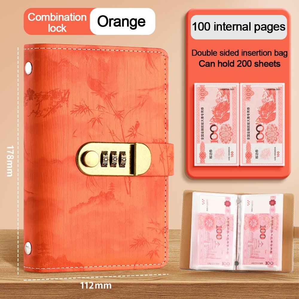 100 Envelopes Savings Challenges Book PU Mini Binder Savings Challenge Savings Challenges Sheets