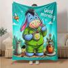 1pc Cute Stitch Printing Blanket - Soft, All-Season Throw for Living Room, Bedroom,Personalized Gift with Adorable Cartoon Design