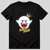 Boo King TShirt Cartoon Crown Character Graphic Tee Unisex