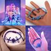 KPop Lovci démonů Rumi Cosplay Doplňky Náramek pletený čínským uzlem HUNTR/X Idol Mira Zoey Náramek přátelství Dárek pro fanoušky