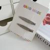 Farbiger Polka-Dot Metall-Haarspange Damen Stirn abgebrochene Haare Seitenclip Süßes Cooles Mädchen Entenschnabel-Clip Ins-Stil Haarspange Haarschmuck