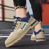 Arbetsskor för män 2026 Nya Höst Vattentäta Halkfria Höjdökande Fritidsskor Bekväma Mode Vintage Utomhus Sneakers