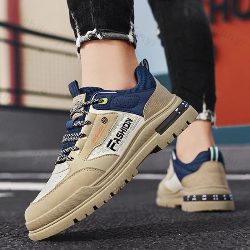 Herren-Arbeitsschuhe 2026 Neue Herbst-Wasserdicht Rutschfest Höhenverstellbar Freizeit-Schuhe Bequem Mode Vintage Outdoor-Sneaker