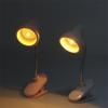 1Pc Mini Led Clamp Reading Lamp Night Lights Read Bedside For Bedroom Study Clip Design Home Portable Book Clip Lamp