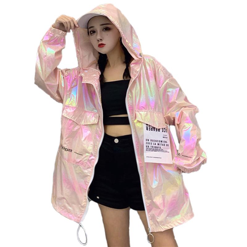 shiny windbreaker
