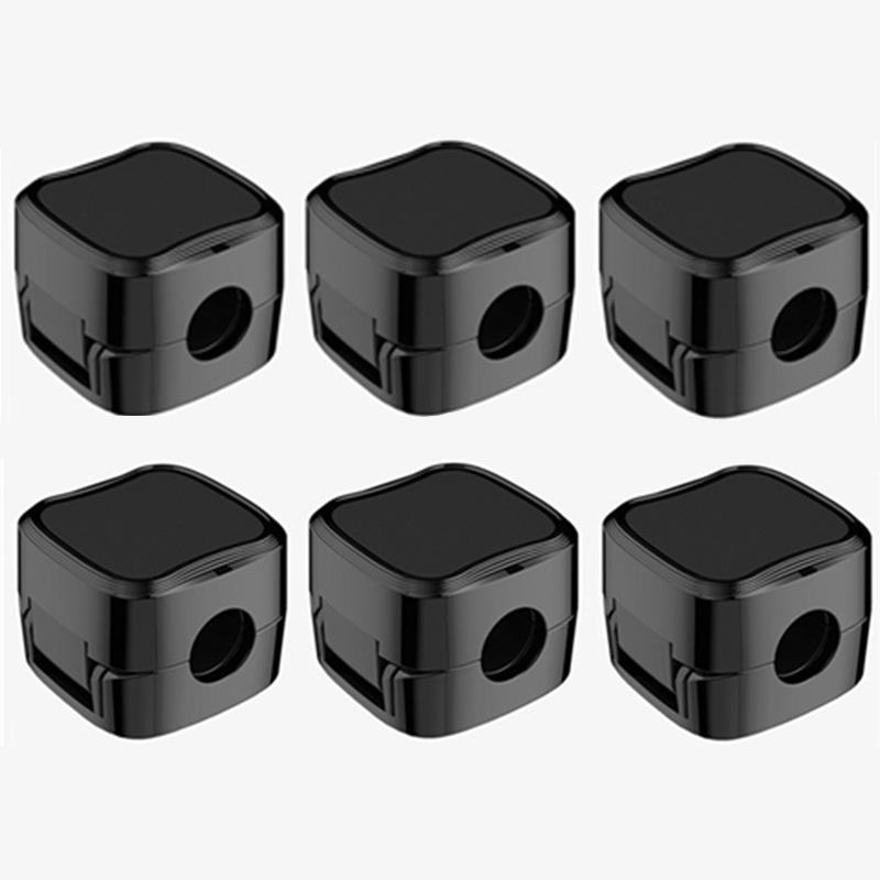 1/3/6PCS Magnetic Cable Clips Cable Smooth Adjustable Cord Holder Under Desk Cable Management Wire Keeper Cable Organizer