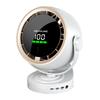 Compact USB Charging Desktop Fan with Digital Display and Wall-Mount Option