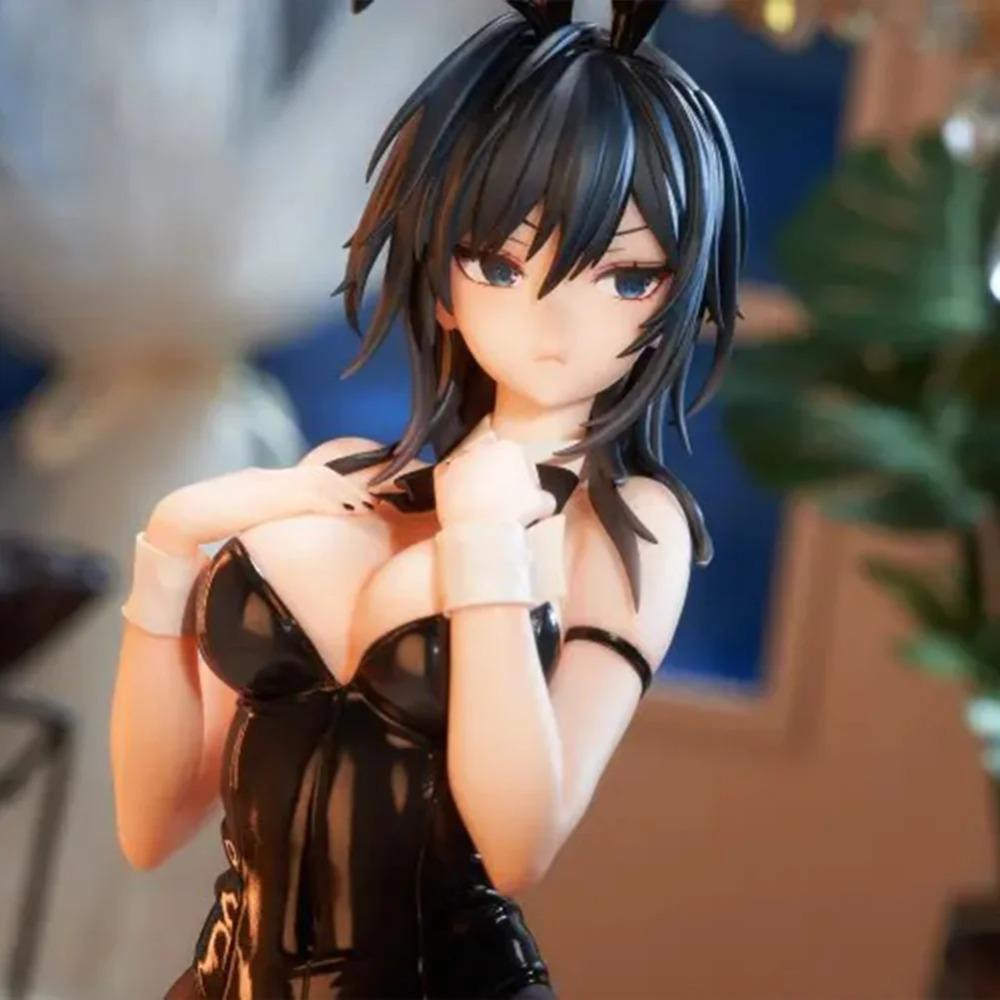 17cm Anime-Figur Yokoyama Ishimi Kniendes Kaninchen Actionfigur Yokoyama Ishimi Puppe PVC Modell Spielzeug Sammlerstück für Erwachsene Statue Geschenk