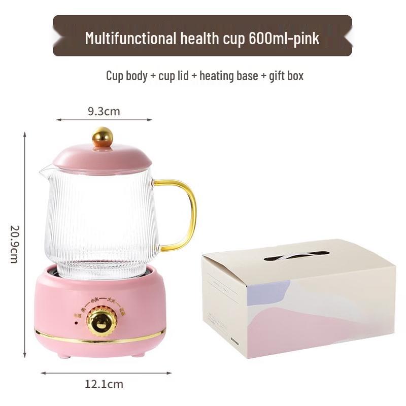 ZISIZ Multi-functional Glass Health Pot